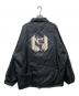 SAINT MICHAEL (セントマイケル) SHERMER ACADEMY (シャーマーアカデミー) コーチジャケット ブラック サイズ:L：30000円