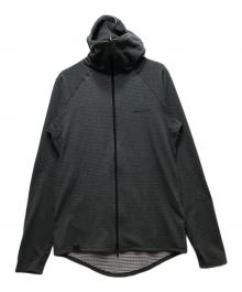 Answer4（アンサーフォー）の古着「Power Grid Full-Zip Hoodie」｜グレー