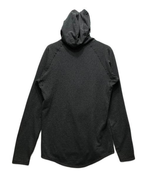 Answer4（アンサーフォー）Answer4 (アンサーフォー) Power Grid Full-Zip Hoodie グレー サイズ:Mの古着・服飾アイテム