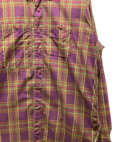 Engineered Garments（エンジニアド ガーメンツ）Engineered Garments (エンジニアド ガーメンツ) 長袖シャツ パープル サイズ:Sの古着・服飾アイテム