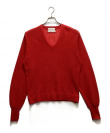 Pebble Beach（ペブルビーチ）の古着「60’S アルパカニット」｜レッド