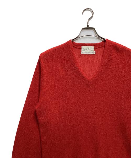 Pebble Beach（ペブルビーチ）Pebble Beach (ペブルビーチ) 60’S アルパカニット レッド サイズ:42の古着・服飾アイテム