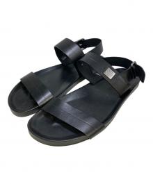 LOUIS VUITTON（ルイ ヴィトン）の古着「Black Flat Sandal」｜ブラック