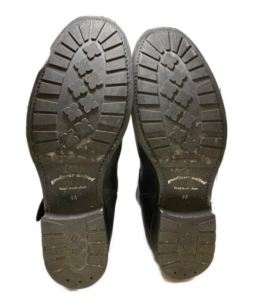 LAD MUSICIAN（ラッドミュージシャン）LAD MUSICIAN (ラッドミュージシャン) エンジニアブーツ ブラック サイズ:44の古着・服飾アイテム