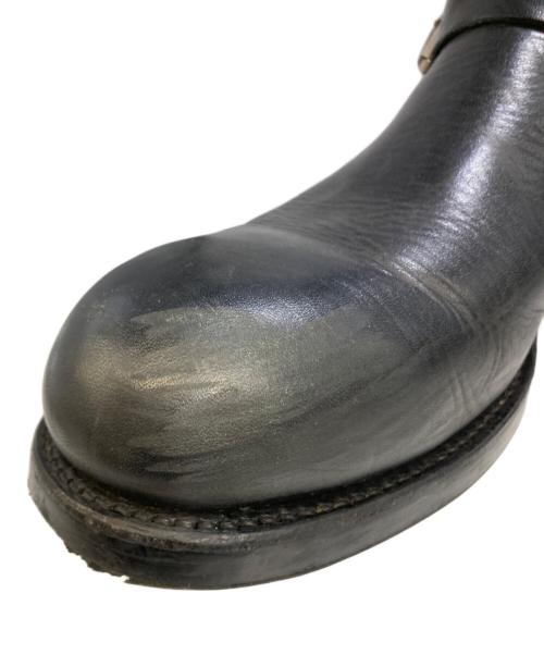 LAD MUSICIAN（ラッドミュージシャン）LAD MUSICIAN (ラッドミュージシャン) エンジニアブーツ ブラック サイズ:44の古着・服飾アイテム