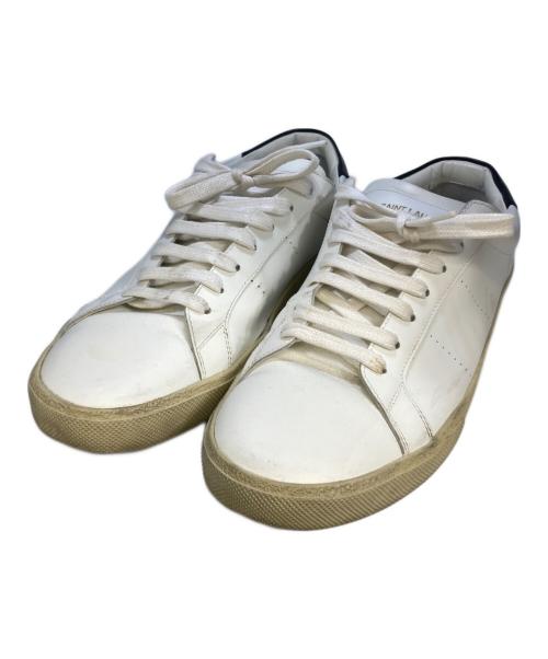 Saint Laurent Paris（サンローランパリ）Saint Laurent Paris (サンローランパリ) COURT CLASSIC SL/06 SNEAKERS ホワイト サイズ:43　1/2の古着・服飾アイテム