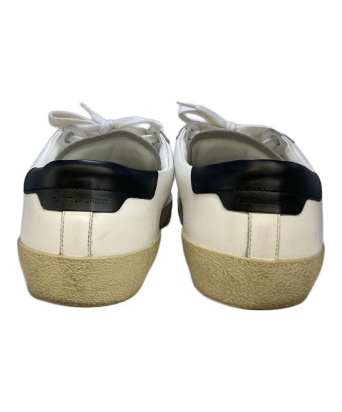 Saint Laurent Paris（サンローランパリ）Saint Laurent Paris (サンローランパリ) COURT CLASSIC SL/06 SNEAKERS ホワイト サイズ:43　1/2の古着・服飾アイテム