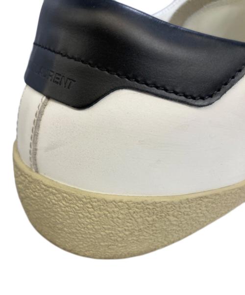 Saint Laurent Paris（サンローランパリ）Saint Laurent Paris (サンローランパリ) COURT CLASSIC SL/06 SNEAKERS ホワイト サイズ:43　1/2の古着・服飾アイテム