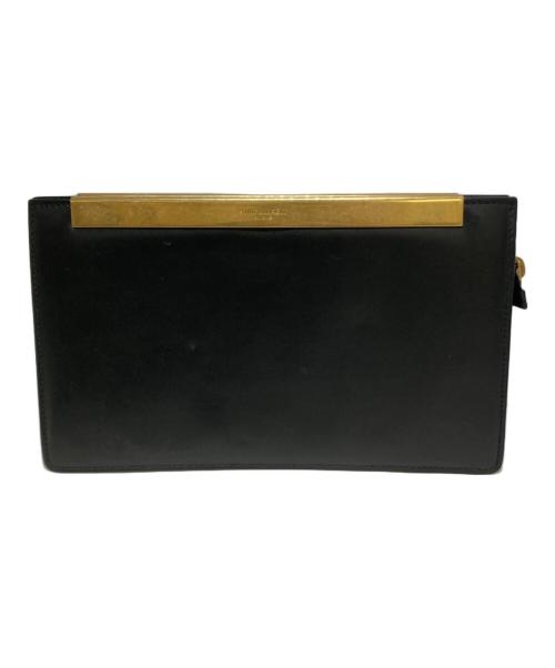 Saint Laurent Paris（サンローランパリ）Saint Laurent Paris (サンローランパリ) クラッチバッグ ブラックの古着・服飾アイテム