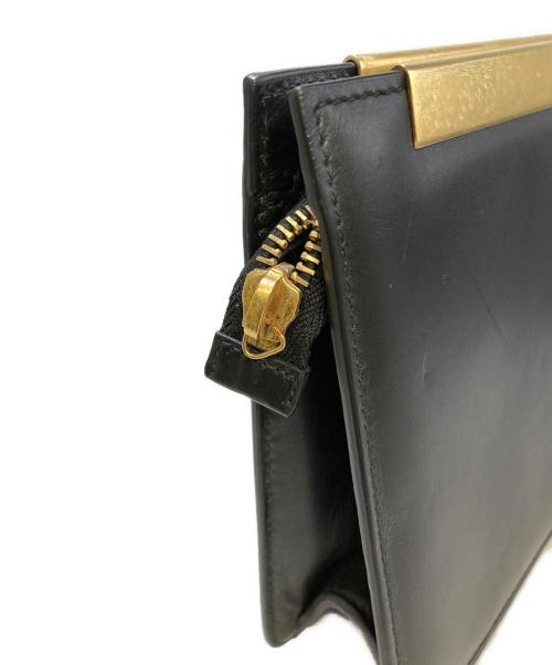 Saint Laurent Paris（サンローランパリ）Saint Laurent Paris (サンローランパリ) クラッチバッグ ブラックの古着・服飾アイテム