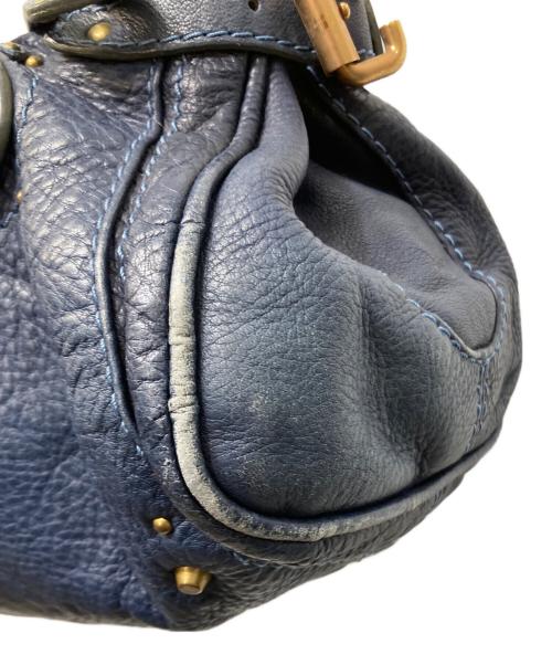 Chloe（クロエ）Chloe (クロエ) ハンドバッグ ブルーの古着・服飾アイテム