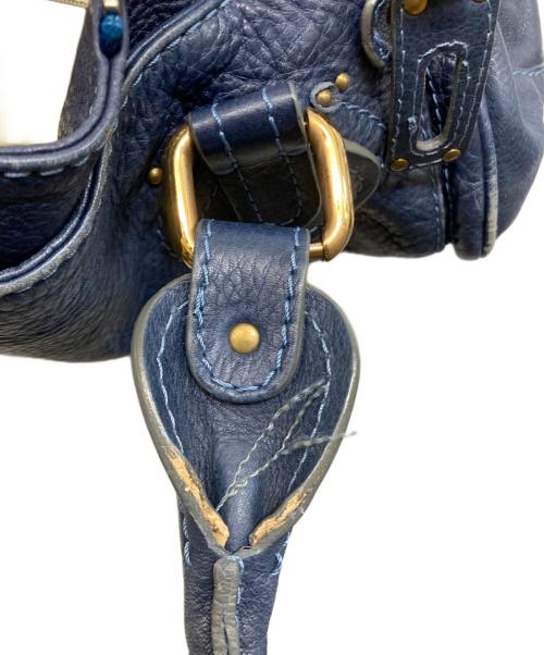 Chloe（クロエ）Chloe (クロエ) ハンドバッグ ブルーの古着・服飾アイテム