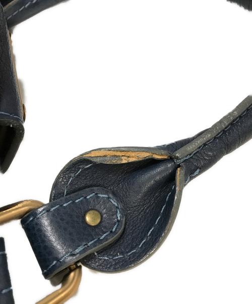 Chloe（クロエ）Chloe (クロエ) ハンドバッグ ブルーの古着・服飾アイテム