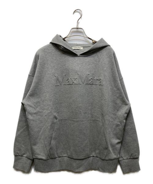 'S Max Mara（エスマックスマーラ）'S Max Mara (エスマックスマーラ) SAPORE パーカー グレー サイズ:Mの古着・服飾アイテム