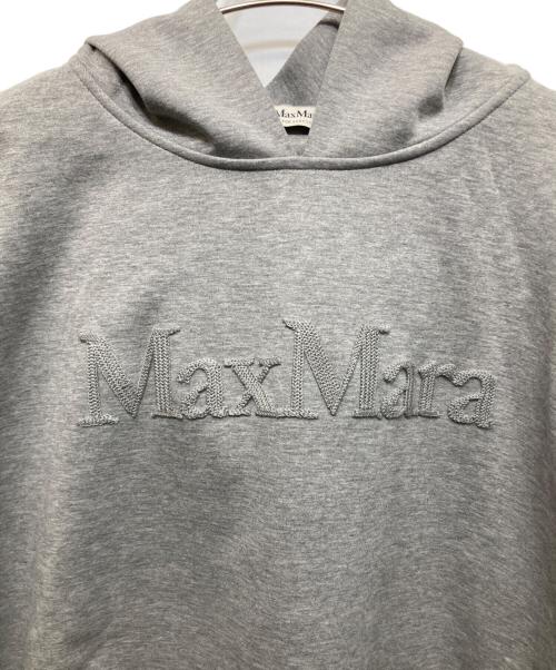 'S Max Mara（エスマックスマーラ）'S Max Mara (エスマックスマーラ) SAPORE パーカー グレー サイズ:Mの古着・服飾アイテム