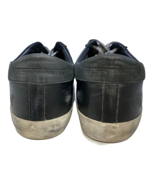 GOLDEN GOOSE（ゴールデングース）GOLDEN GOOSE (ゴールデングース) 加工スニーカー ブラック サイズ:41の古着・服飾アイテム