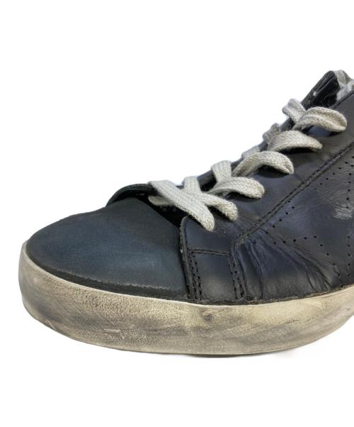 GOLDEN GOOSE（ゴールデングース）GOLDEN GOOSE (ゴールデングース) 加工スニーカー ブラック サイズ:41の古着・服飾アイテム