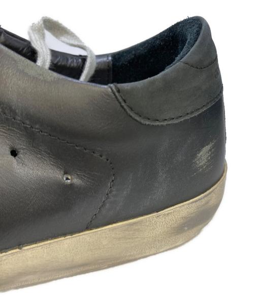 GOLDEN GOOSE（ゴールデングース）GOLDEN GOOSE (ゴールデングース) 加工スニーカー ブラック サイズ:41の古着・服飾アイテム