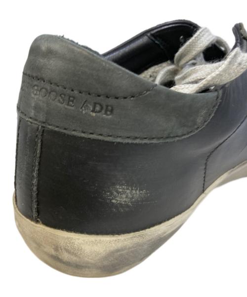 GOLDEN GOOSE（ゴールデングース）GOLDEN GOOSE (ゴールデングース) 加工スニーカー ブラック サイズ:41の古着・服飾アイテム