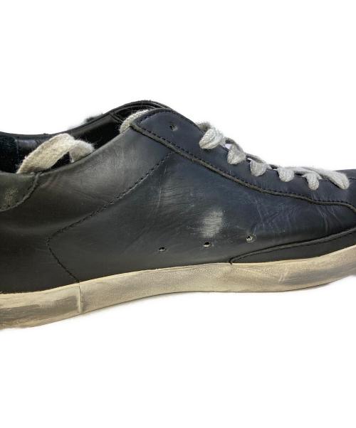 GOLDEN GOOSE（ゴールデングース）GOLDEN GOOSE (ゴールデングース) 加工スニーカー ブラック サイズ:41の古着・服飾アイテム
