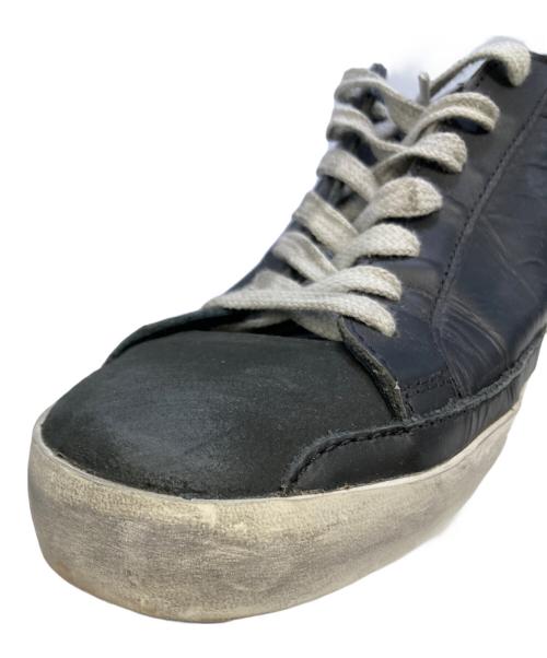 GOLDEN GOOSE（ゴールデングース）GOLDEN GOOSE (ゴールデングース) 加工スニーカー ブラック サイズ:41の古着・服飾アイテム