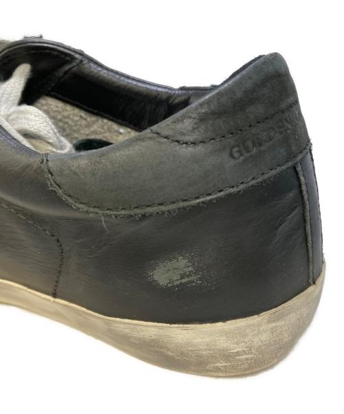 GOLDEN GOOSE（ゴールデングース）GOLDEN GOOSE (ゴールデングース) 加工スニーカー ブラック サイズ:41の古着・服飾アイテム