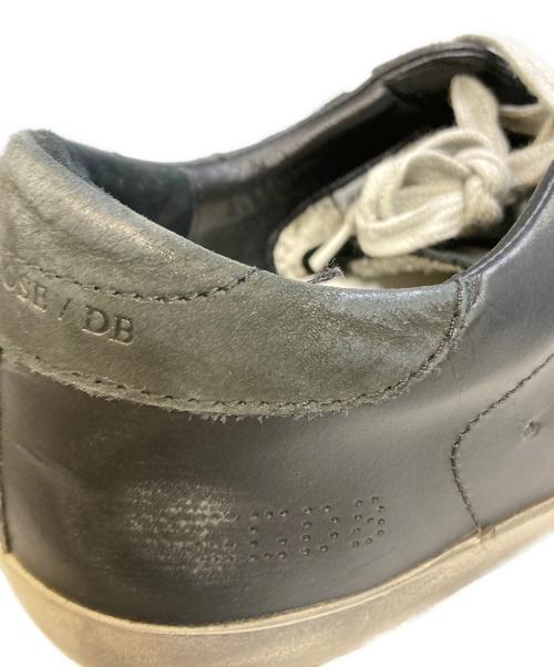 GOLDEN GOOSE（ゴールデングース）GOLDEN GOOSE (ゴールデングース) 加工スニーカー ブラック サイズ:41の古着・服飾アイテム