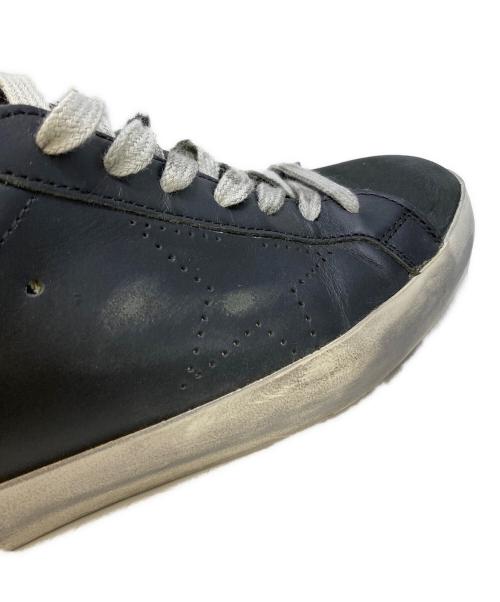 GOLDEN GOOSE（ゴールデングース）GOLDEN GOOSE (ゴールデングース) 加工スニーカー ブラック サイズ:41の古着・服飾アイテム