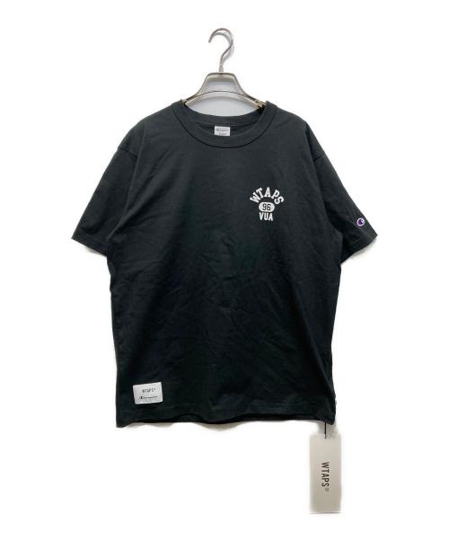 Champion（チャンピオン）Champion (チャンピオン) WTAPS (ダブルタップス) Academy SS Cotton ブラック サイズ:M 未使用品の古着・服飾アイテム