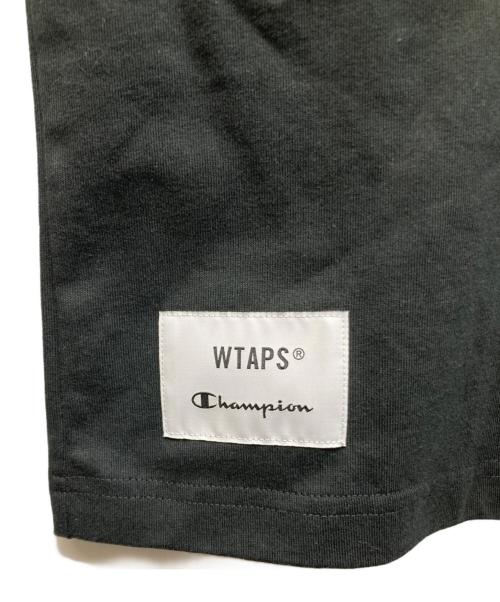 Champion（チャンピオン）Champion (チャンピオン) WTAPS (ダブルタップス) Academy SS Cotton ブラック サイズ:M 未使用品の古着・服飾アイテム