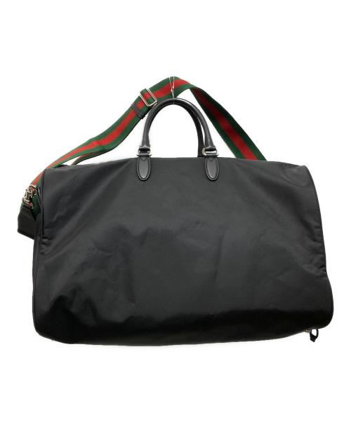 GUCCI（グッチ）GUCCI (グッチ) 2WAYボストンバッグ ブラックの古着・服飾アイテム