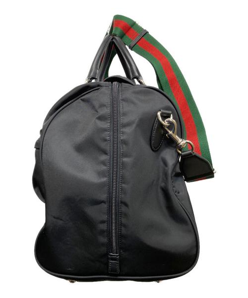 GUCCI（グッチ）GUCCI (グッチ) 2WAYボストンバッグ ブラックの古着・服飾アイテム