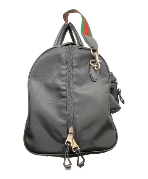 GUCCI（グッチ）GUCCI (グッチ) 2WAYボストンバッグ ブラックの古着・服飾アイテム