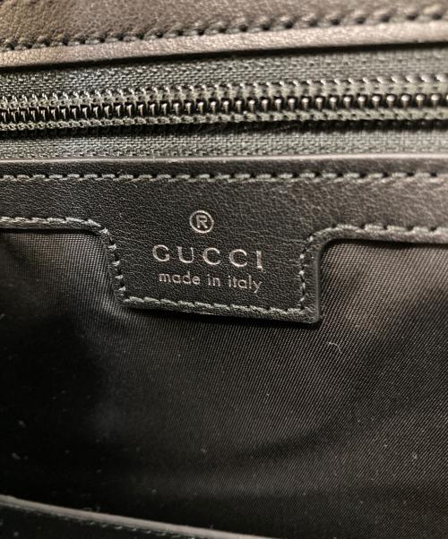 GUCCI（グッチ）GUCCI (グッチ) 2WAYボストンバッグ ブラックの古着・服飾アイテム