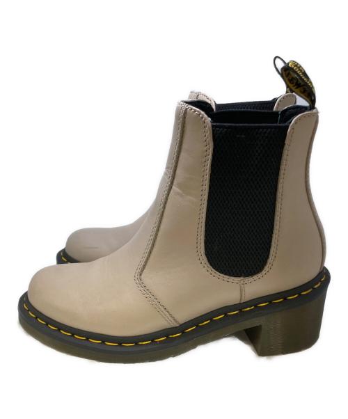 Dr.Martens（ドクターマーチン）Dr.Martens (ドクターマーチン) サイドゴアブーツ ベージュ サイズ:37の古着・服飾アイテム