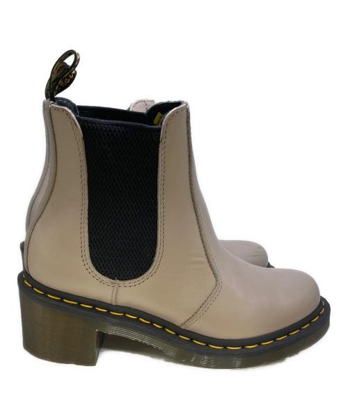 Dr.Martens（ドクターマーチン）Dr.Martens (ドクターマーチン) サイドゴアブーツ ベージュ サイズ:37の古着・服飾アイテム