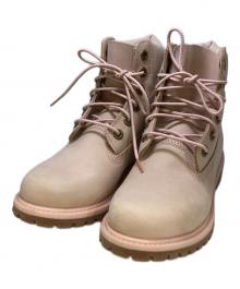 Timberland（ティンバーランド）の古着「プレミアム 6インチ ウォータープルーフ ブーツ」｜ピンク