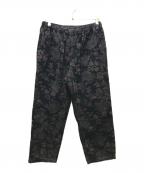 yuanユアン）の古着「BOTANICAL CORDUROY PANTS（ボタニカルコーデュロイパンツ）」｜ブラック