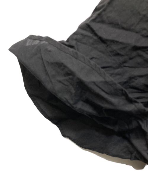 ne quittez pas（ヌキテパ）ne quittez pas (ヌキテパ) コットンボイルレースピンタックドレス ブラック サイズ:Mの古着・服飾アイテム