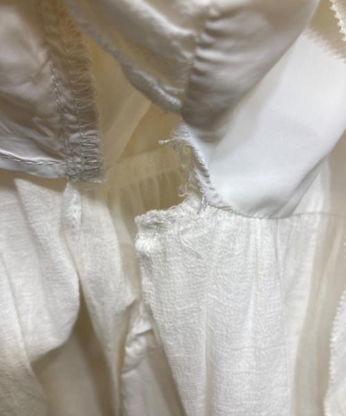 CASA FLINE（カーサフライン）CASA FLINE (カーサフライン) コットンティアードスカート ホワイト サイズ:FREEの古着・服飾アイテム