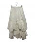 CASA FLINE (カーサフライン) コットンティアードスカート ホワイト サイズ:FREE：10000円