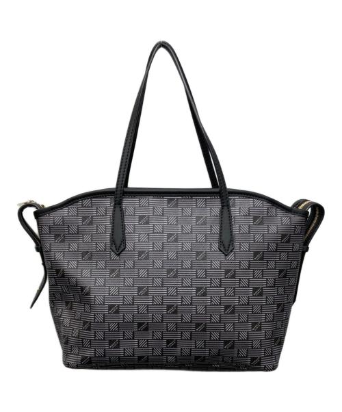 MOREAU PARIS（モロー・パリ）MOREAU PARIS (モロー・パリ) モナコＭＭジップトート ブラックの古着・服飾アイテム