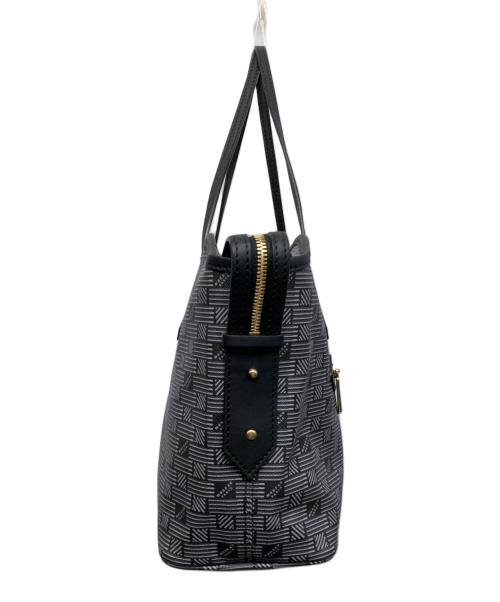 MOREAU PARIS（モロー・パリ）MOREAU PARIS (モロー・パリ) モナコＭＭジップトート ブラックの古着・服飾アイテム