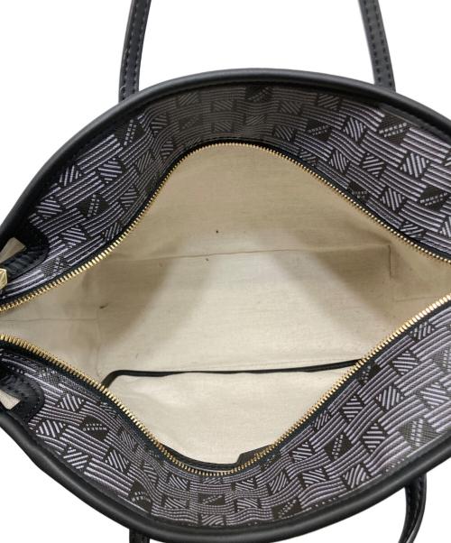 MOREAU PARIS（モロー・パリ）MOREAU PARIS (モロー・パリ) モナコＭＭジップトート ブラックの古着・服飾アイテム