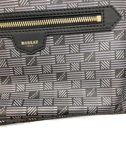 MOREAU PARIS（モロー・パリ）MOREAU PARIS (モロー・パリ) モナコＭＭジップトート ブラックの古着・服飾アイテム