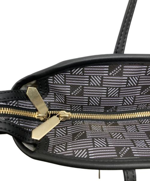 MOREAU PARIS（モロー・パリ）MOREAU PARIS (モロー・パリ) モナコＭＭジップトート ブラックの古着・服飾アイテム