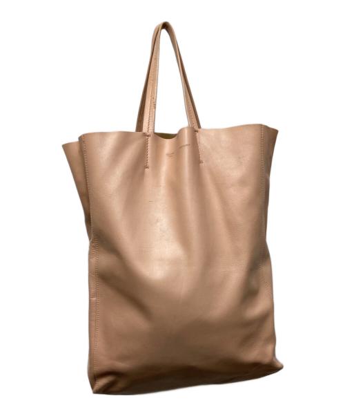 CELINE（セリーヌ）CELINE (セリーヌ) ホリゾンタルカバーレザートートバッグ ピンクの古着・服飾アイテム