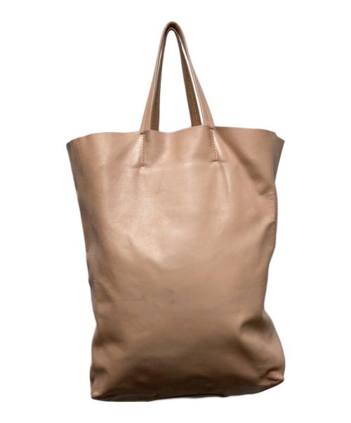 CELINE（セリーヌ）CELINE (セリーヌ) ホリゾンタルカバーレザートートバッグ ピンクの古着・服飾アイテム
