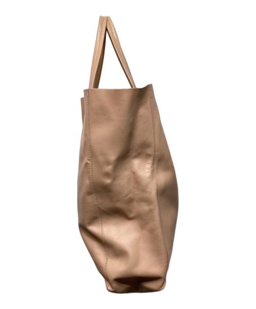 CELINE（セリーヌ）CELINE (セリーヌ) ホリゾンタルカバーレザートートバッグ ピンクの古着・服飾アイテム