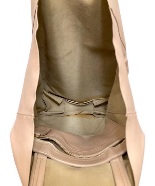 CELINE（セリーヌ）CELINE (セリーヌ) ホリゾンタルカバーレザートートバッグ ピンクの古着・服飾アイテム